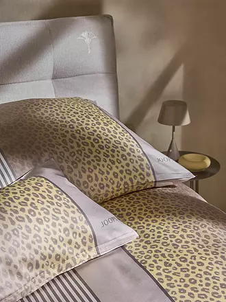 JOOP | Satin Bettwäsche LEO 70x90cm / 140x200cm Sand | creme